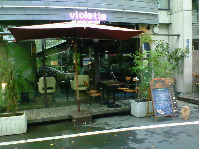 ドッグカフェ Violetto 代々木公園 リーズ姫のバラ色の日々