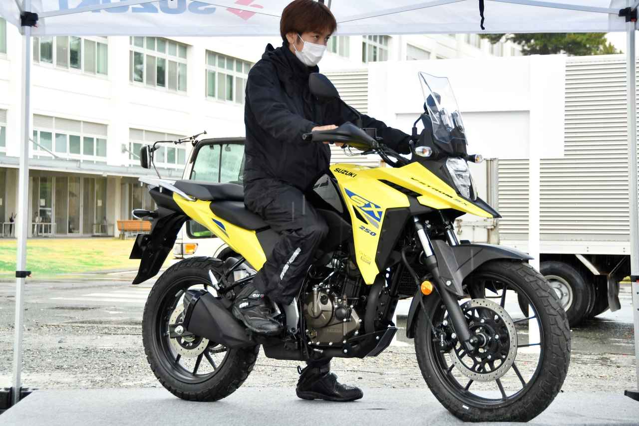 朗報】ローシート。『ⅤストロームSX』 : いまどきバイク