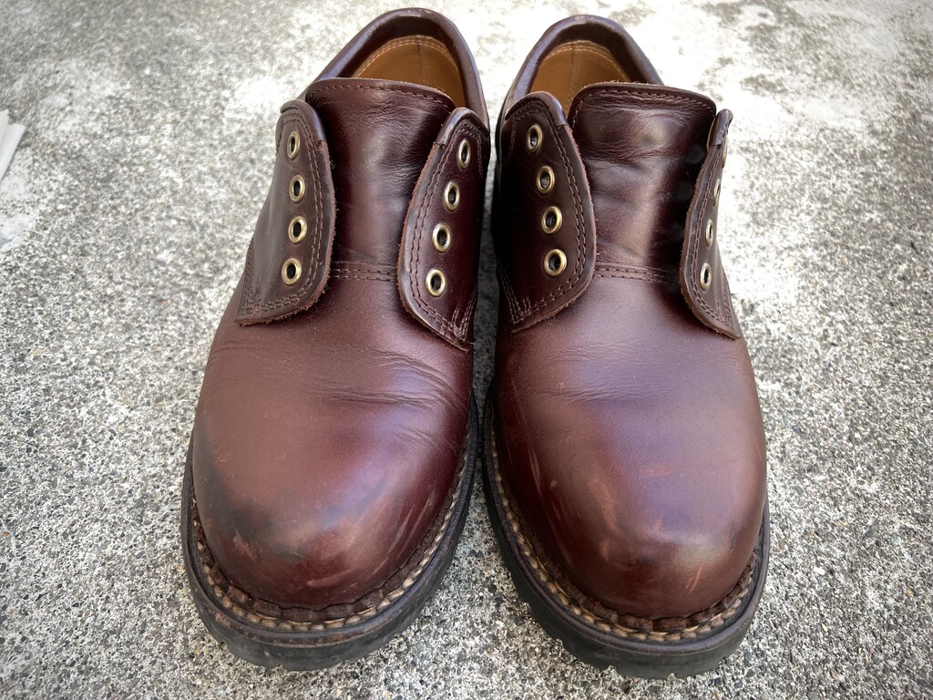 W*a様 安藤製靴 25.5 OR2 ファンクションパルス プレーントゥ Vib W*a様 安藤製靴 25.5 OR2 ファンクションパルス プレーントゥ