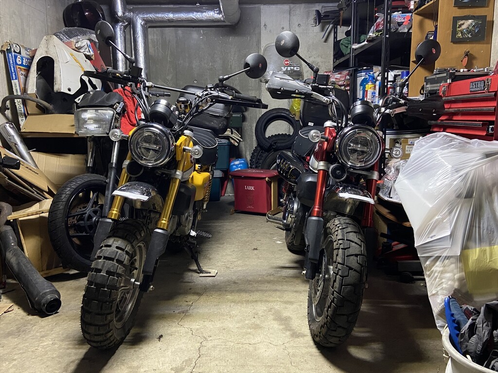 モンキー125にzetaスペシャライズドハンドルバーとバーライズキットを付けた 風のままに走る モンキー125にzetaスペシャライズドハンドルバーとバーライズキットを付けた 風のままに走る