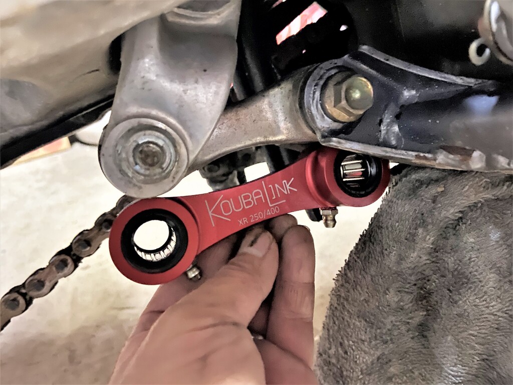 XR250 MD30　ローダウンリンクロッド ホンダ XR250 MD30 LUKE ローダウン リンク リンクロッド 未使用