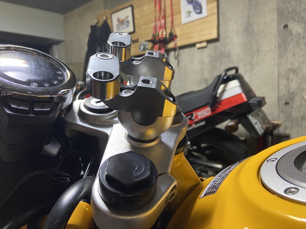 モンキー125にzetaスペシャライズドハンドルバーとバーライズキットを付けた 風のままに走る モンキー125にzetaスペシャライズドハンドルバーとバーライズキットを付けた 風のままに走る