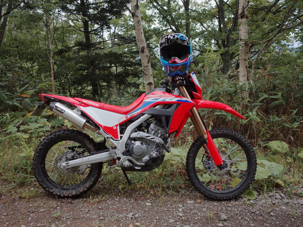 CRF250L MD44 純正リアサスペンション（Yahoo!オークション