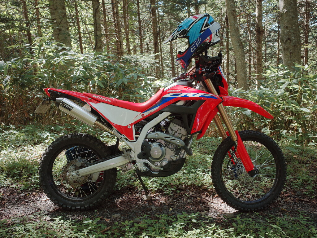 デルタバレル4 CRF250 L MD38（CRF250LSにデルタのバレル4を