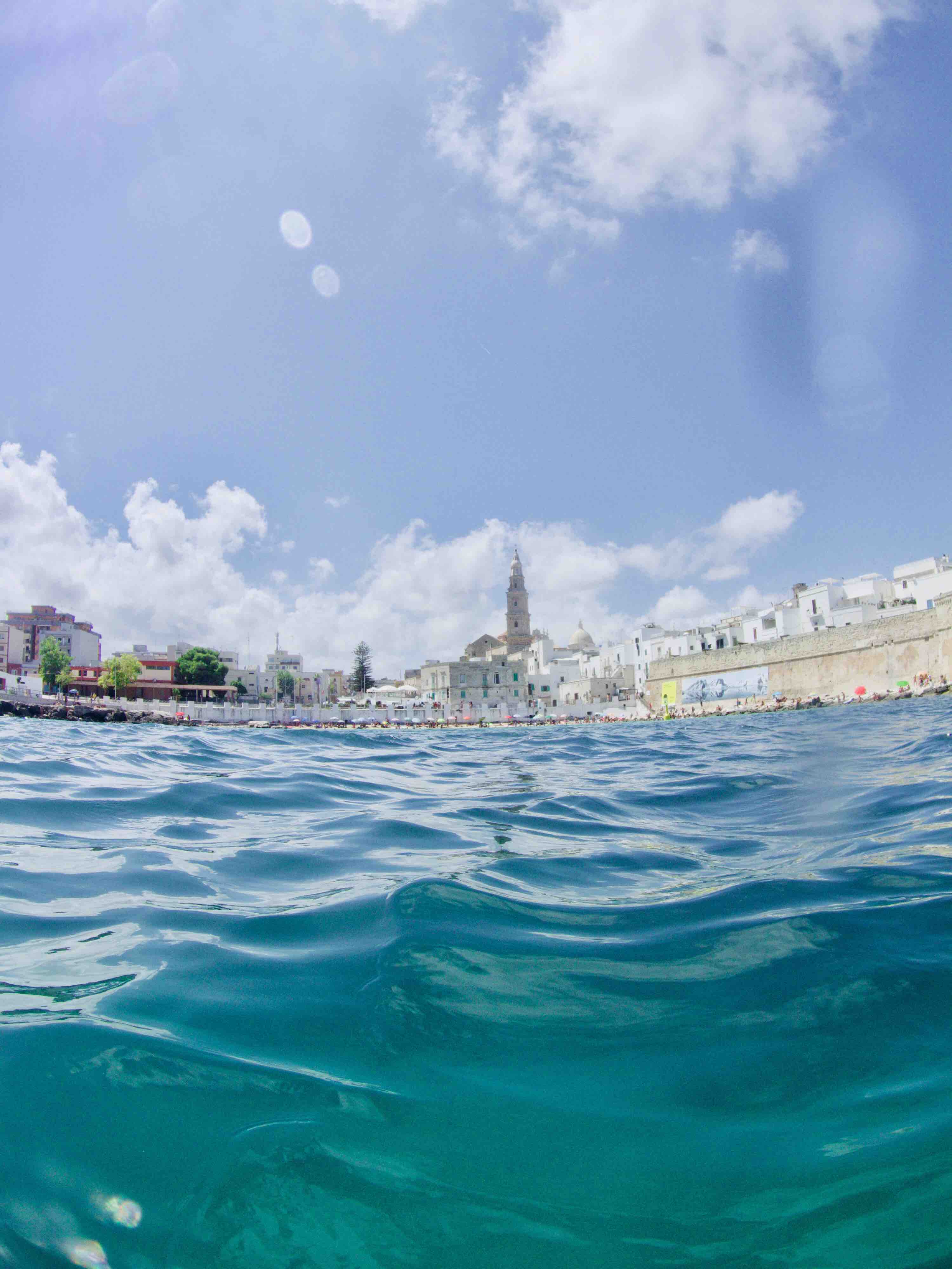 超絶美しい景色をバックに 海トレーニング モノポリ イタリア プーリアより 写真ブログ Rie S Photo Blog From Italy