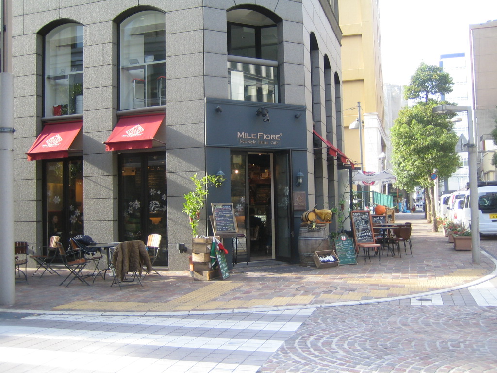 汐留イタリア街の Mile Fiore ミッレ フィオーレ でパスタランチ まいにちこうしんできるかな