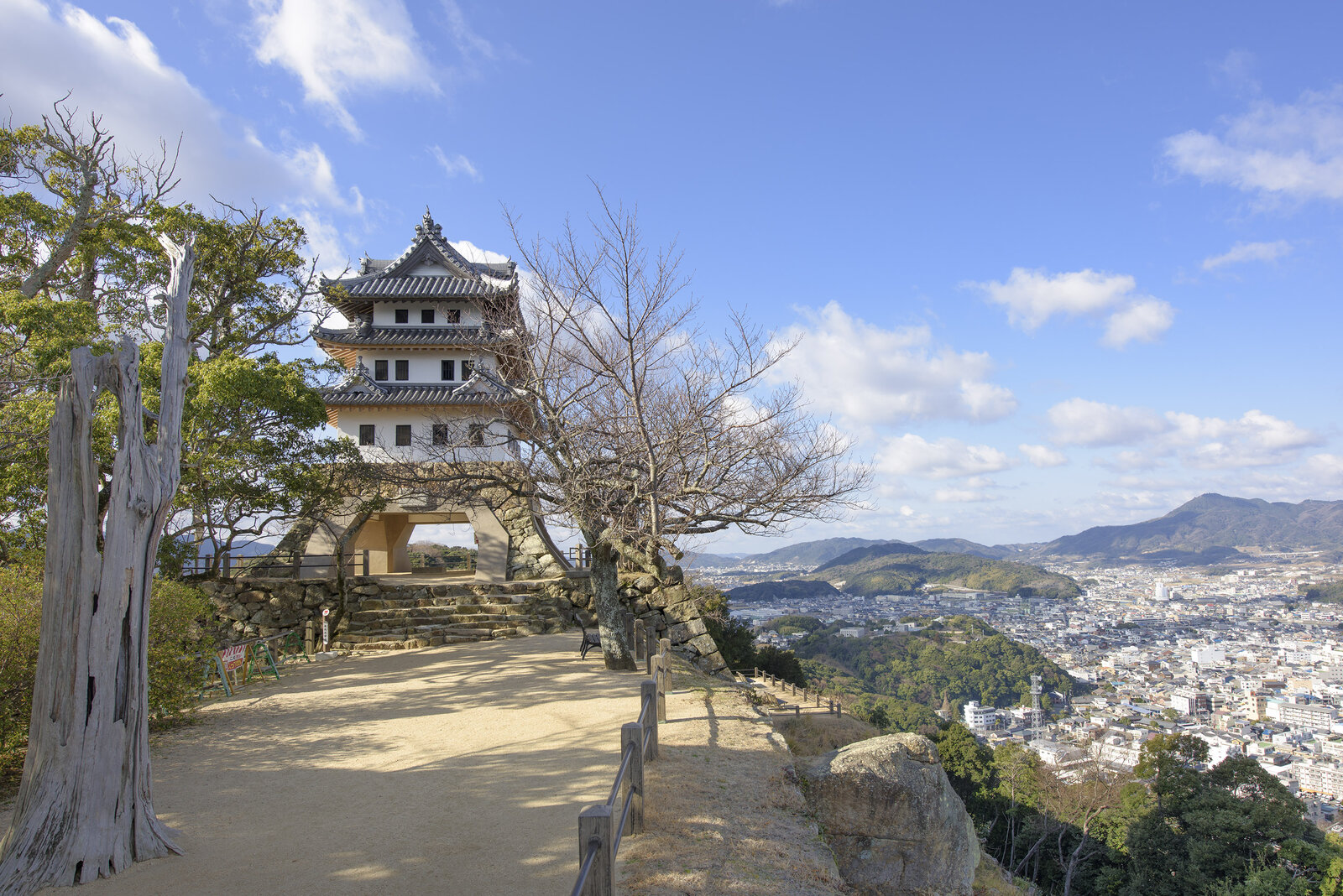 第56景 洲本城 城跡酔夢譚 夢まぼろしの如くなり