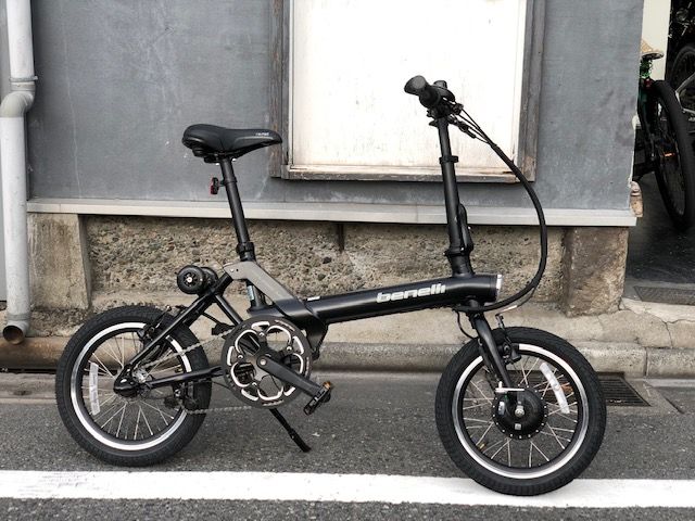 自転車買いました/BENELLI mini Fold 16/電動アシスト付き自転車