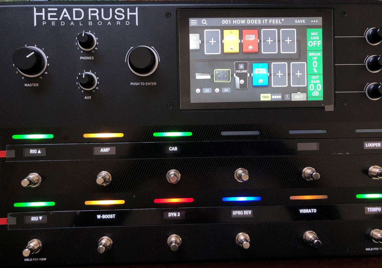HeadRush:PEDALBOARD~Vol.1~全体像 : RigRiders HeadRush:PEDALBOARD~Vol.1~全体像 : RigRiders