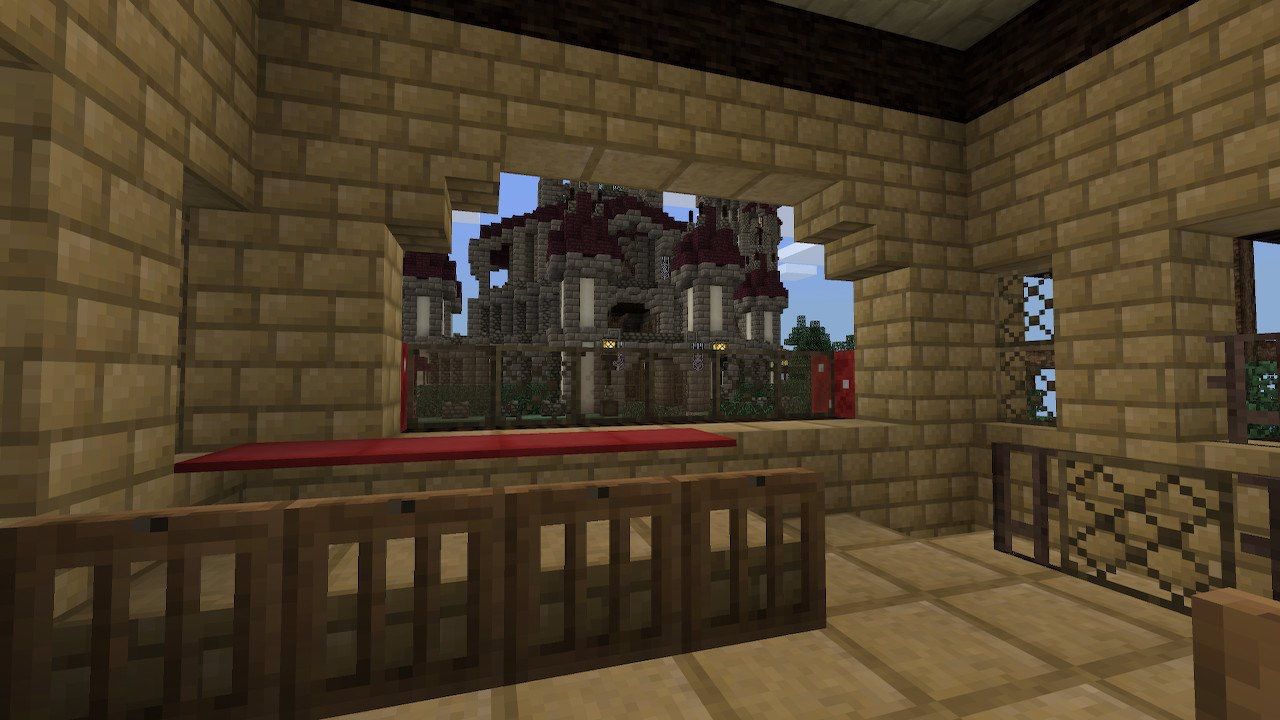 隣接して建てたお店 Riiiのマイクラ建築