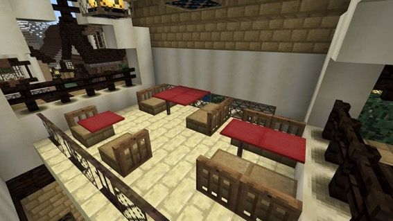 隣接して建てたお店 Riiiのマイクラ建築