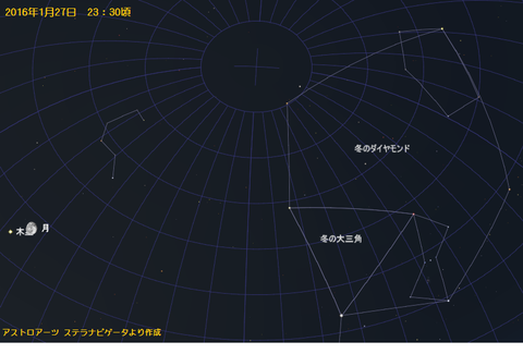 ☆16-0127ダイヤと月木