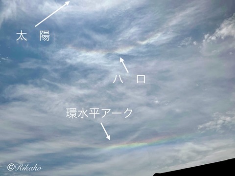 2025/06/13 ハロと環水平アーク ②