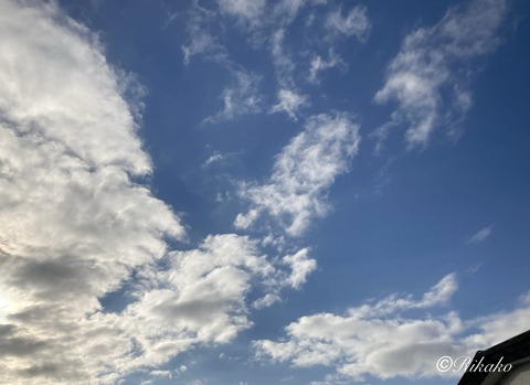 2022/10/31　朝の空