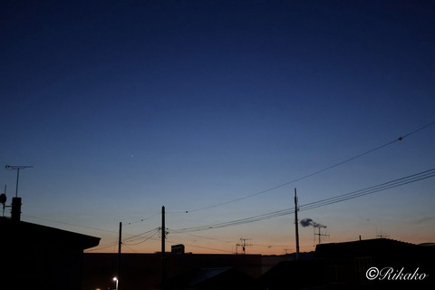 2026/04/08　夕　空
