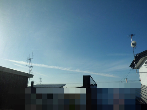2014年9月29日　朝の空
