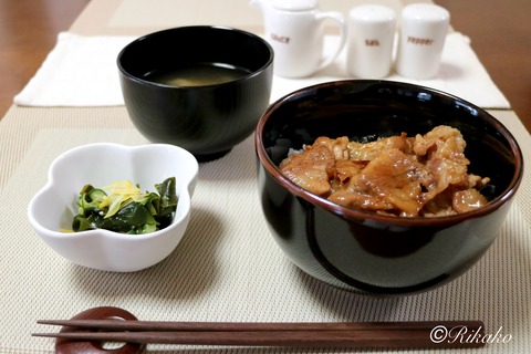 2024/09/06　豚　丼