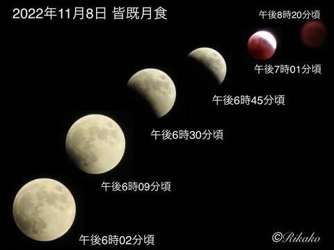 2022/11/08　皆既月食＋天王星食　②