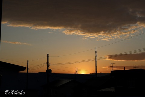 2026/05/10　夕焼け　①