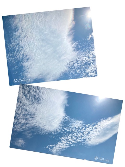 2022/07/30　彩雲と雲