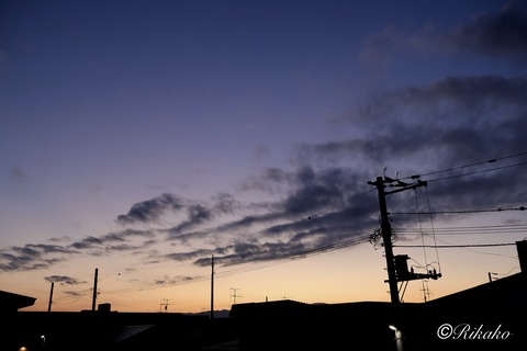 2026/08/02　夕暮れ
