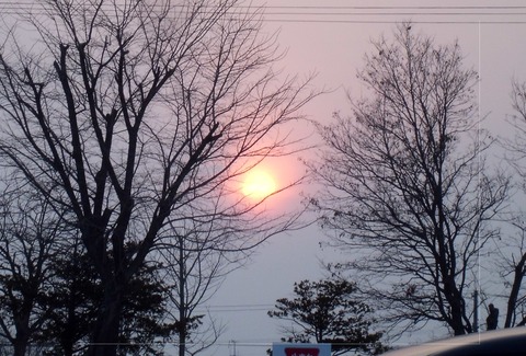 赤い太陽