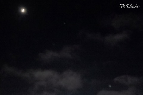 2026/05/21　四日月と木星と金星　①