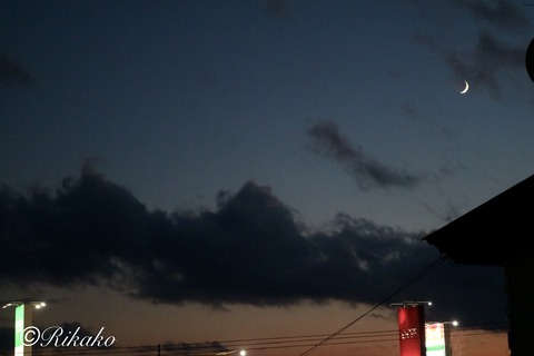 2022/11/27　四日月