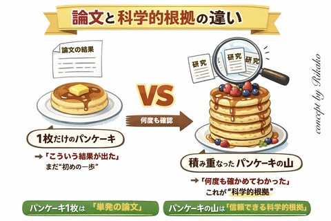2026/04/27 『論文と科学的根拠の違い』