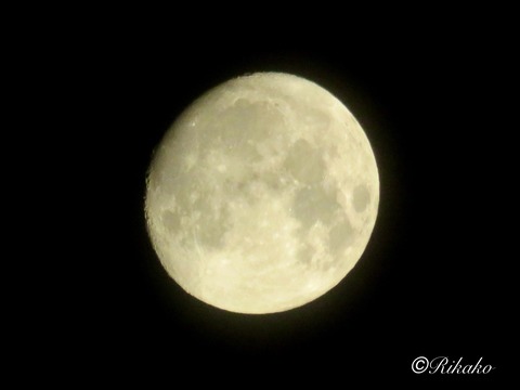 2023/09/28　中秋の名月、2日前