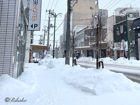 2025/01/27　吹　雪