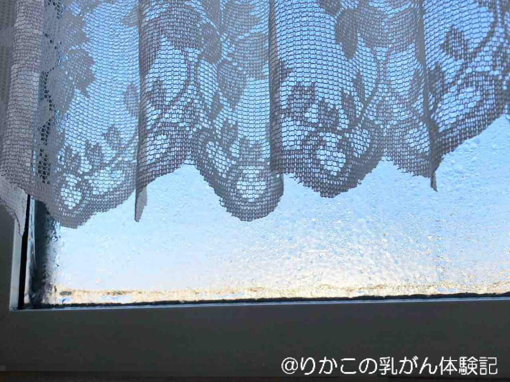 結露も凍てつく朝は りかこの乳がん体験記