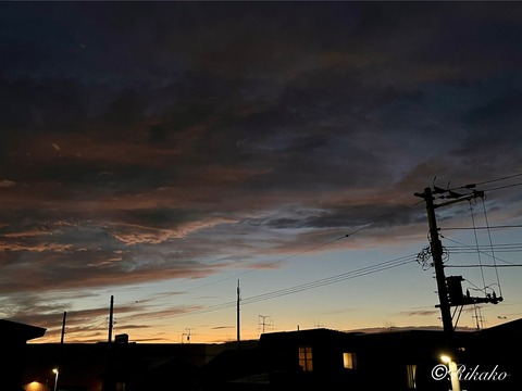 2025/08/23　夕　空　④