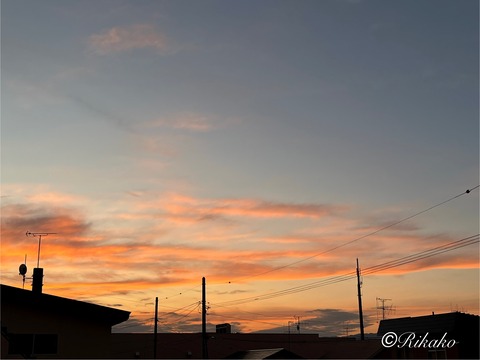 2024/10/09 夕焼け ②