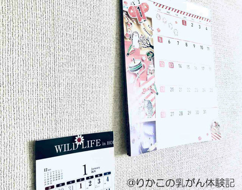 2019/12/31　来年のカレンダー