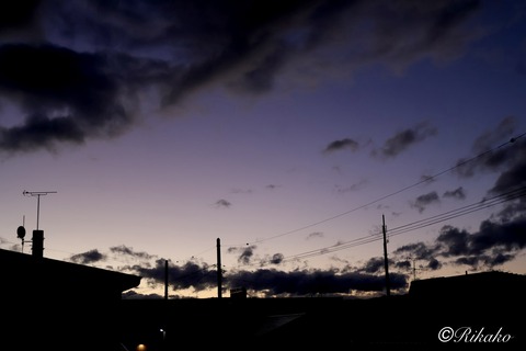 2026/10/02　夕　空