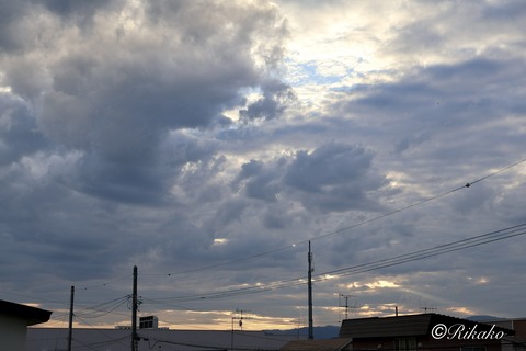 2026/06/30　夕方の空