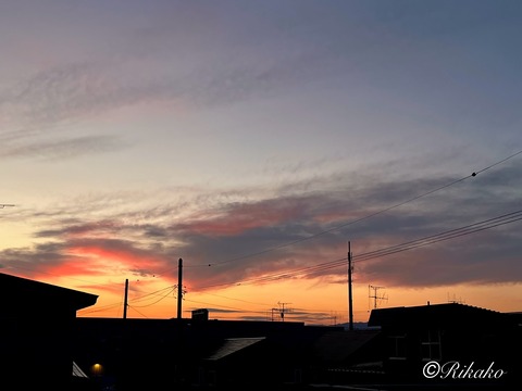202409*24　夕焼け