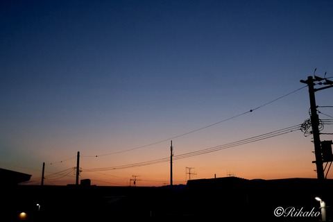 2026/07/21　夕　空