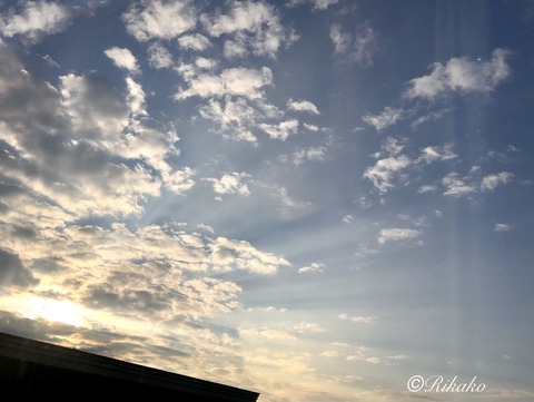 2021/10/27　朝の空