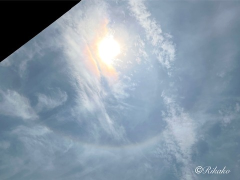 2025/06/30 ハロと彩雲
