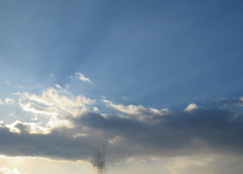 朝の空