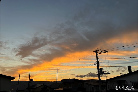 2025/08/23　夕　空　①