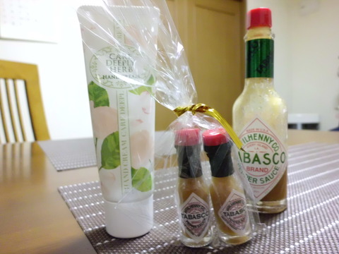 2013年12月28日 ヘアサロン粗品