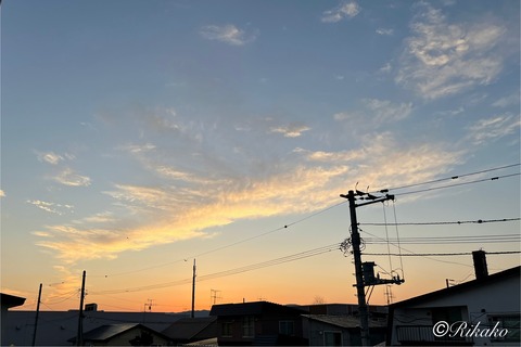 2025/07/23　夕　空　①
