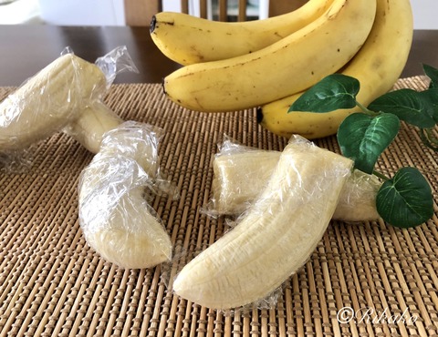 2021/07/05　冷凍バナナ