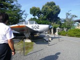 110728知覧記念館屋外戦闘機前