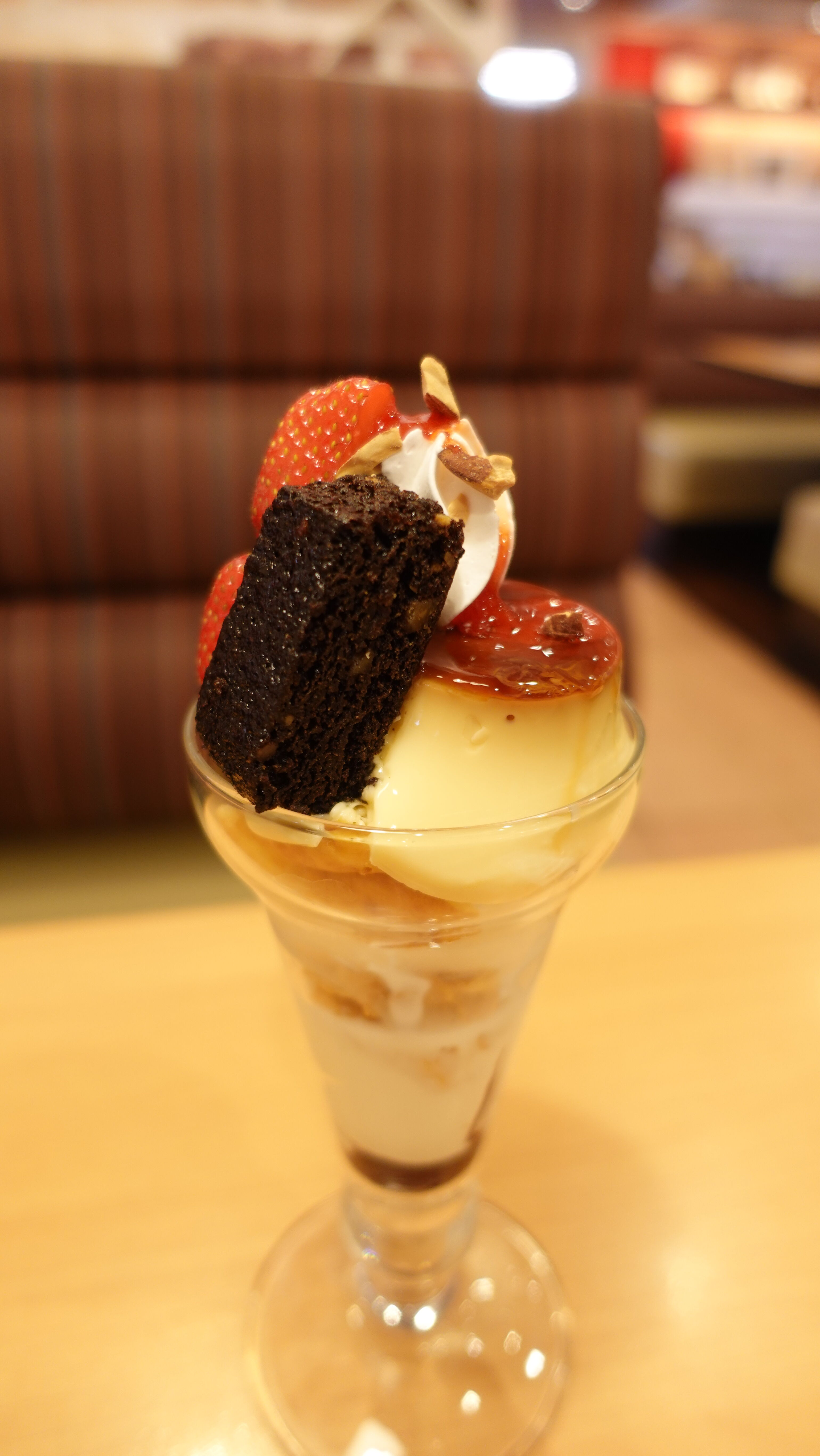 ガストのプリン アラモードパフェ リキちゃんねるブログ 猫とおいしいもの