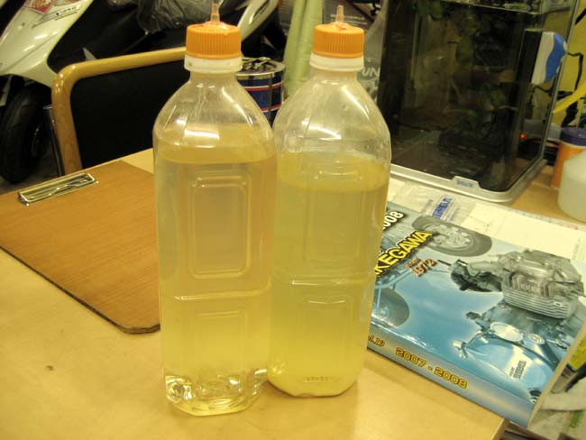 醗酵し終わりco2発生装置 水草とメダカの水槽備忘録