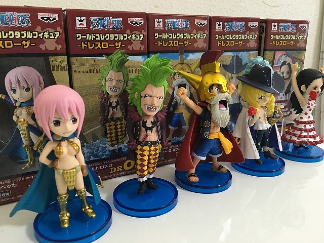 レビュー ワンピース ワールドコレクタブルフィギュア ドレスローザ編5種 フィギュア サンザイ ﾜﾝﾋﾟｰｽ ﾄﾞﾗｺﾞﾝﾎﾞｰﾙのフィギュア をレビュー